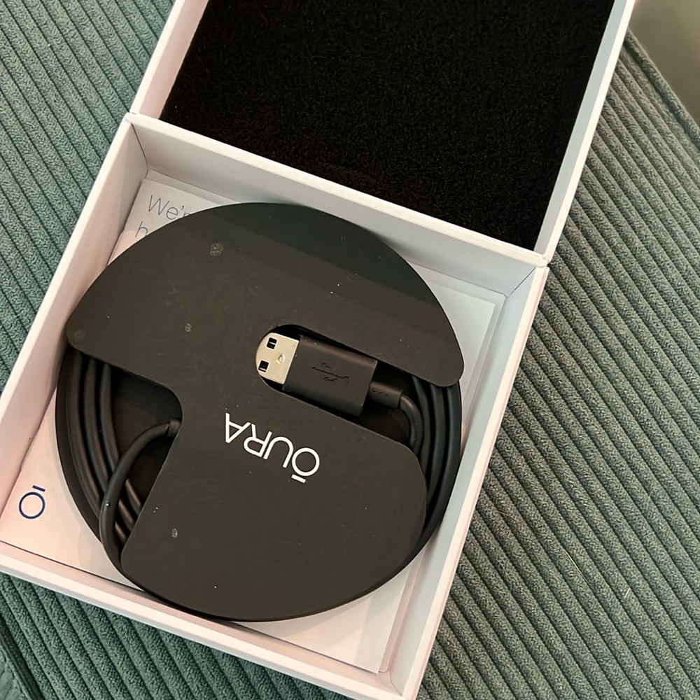 Oura Gen3 charger black USB set